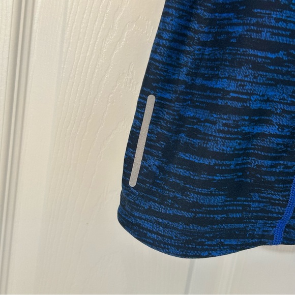 Nike Dri-FIT Black and Blue Capri Leggings Size S - Picture 4 of 9